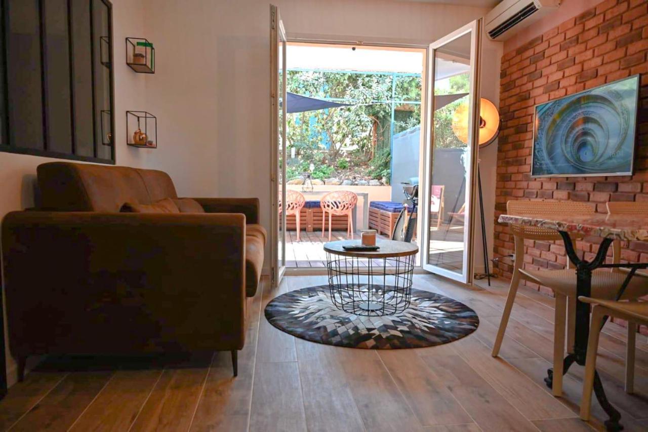 Appartement Cosy & Moderne A 180M De La Plage Sanary-sur-Mer Luaran gambar